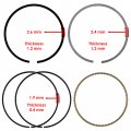 Caltric Piston Ring Set Compatible With Polaris Sawtooth 200 2006-2007