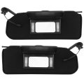 Sun Visor Fit For 1997-2004 Chevrolet Corvette C5 With Sunroof Left And Right Sides Black 