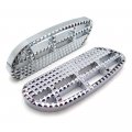 Httmt- Usmt216-122b-cd- Chrome Dominator Passenger Footboard Rear Set Compatible With H-d Trike Tri Glide Touring Road See