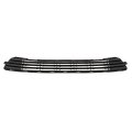 Front Bumper Grille For 2011 2012 2013 Corolla Center Grill Black Polypropylene Plastic Replacement To1036125 5311202280 Model