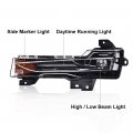 G-plus Led Drl Fog Lights Compatible With Tesla 3 2017-2023 Fit Y 2020-2023 Up-level Driver Passenger Side Lamps 107739100