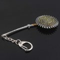 Gaweco Hunter Rotatable Saw Keychain Cutter Knife Keyring Exquisite Pendant Cosplay Accessories Rotatable 