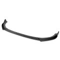 Auto Dynasty 3pcs Stp-style Car Front Bumper Lip Spoiler Wing Body Kit For Audi A3 14-16 Matte Black 