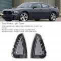 Turn Signal Light Cover Side Marker Assembly 2 Pcs Front 4806218ad Lamp Replacement For Charger Lx Srt8 2006a 2010 White