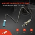 O2 Oxygen Sensor For Ford Escape 2007-2008 Mazda Tribute 2008-2009 Mercury Mariner 2005 3 0l Upstream Downstream Rear 2-pc Set
