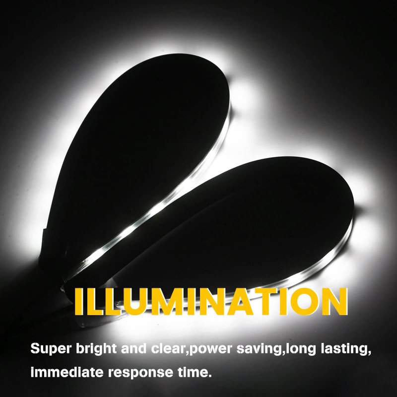 White Golf Cart Underglow Led Strip Lights 4 Pack Waterproof Ip67 12v Neon For Car Boat Marine Motorcycle Kayak Interior