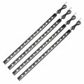 White Golf Cart Underglow Led Strip Lights 4 Pack Waterproof Ip67 12v Neon For Car Boat Marine Motorcycle Kayak Interior
