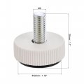 Uxcell M8 Furniture Leveler Threaded Insert Nut Kit 30x28mm Adjustable Leveling Legs For Tables Chairs Cabinets 4 Sets