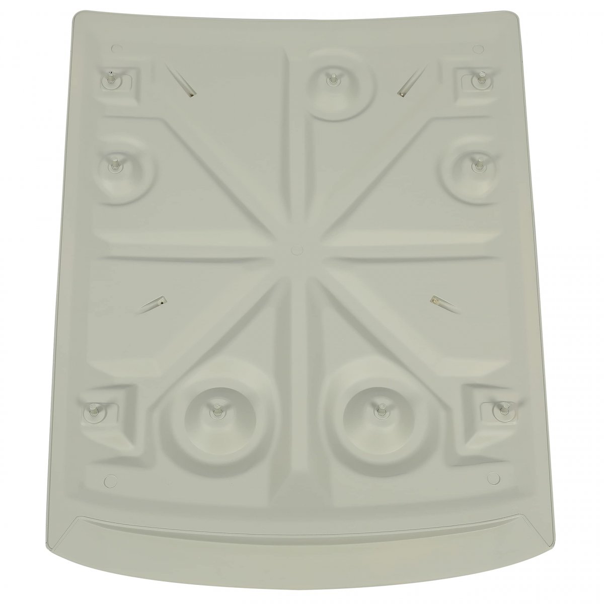 Hood Scoop For 2013 2014 Ford Mustang Gray Abs