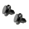 Bumper Retainers For Nissan Juke 2012 2013 2014 2015 2016 2017 Black Replacement 1553-09611 2 Piece Set 