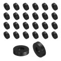 60 Pcs Rubber Spacers 12mm Od X 5mm Id 3mm Height Round Anti Vibration Spacer Bushing Grommets 