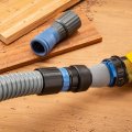 Dust Right Click-connect Hose Adapter For Flexiport 12 Fixed-length