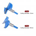 Uxcell 65mm 70mm Forstner Drill Bits Set Tungsten Carbide Wood Hole Saw Auger Opener Woodworking Hinge Drilling Boring Bit
