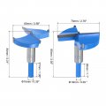 Uxcell 65mm 70mm Forstner Drill Bits Set Tungsten Carbide Wood Hole Saw Auger Opener Woodworking Hinge Drilling Boring Bit