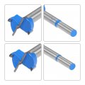Uxcell 17mm 19mm Forstner Drill Bits Set Tungsten Carbide Wood Hole Saw Auger Opener Woodworking Hinge Drilling Boring Bit