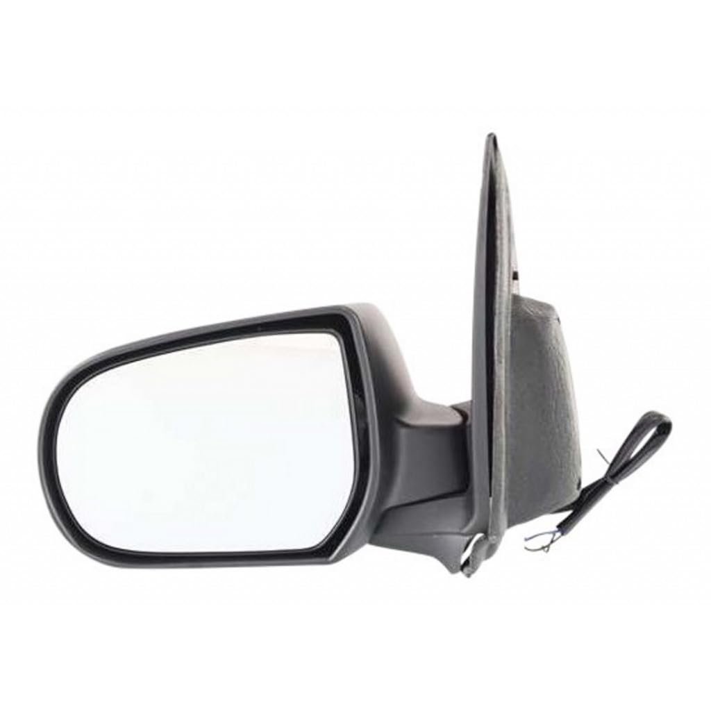 Door Mirror For Mercury Mariner 2005 2006 2007 Driver Side Power Foldaway Heated Textured Black Flat Glass Replacement