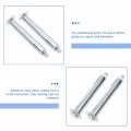 Villcase Speeds Bumps Screws Ground Stainless Steel Bolts Expansion Screw Fastener Bolt Spikes Anchors For Asphalt Feet 10pcs