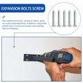 Villcase Speeds Bumps Screws Ground Stainless Steel Bolts Expansion Screw Fastener Bolt Spikes Anchors For Asphalt Feet 10pcs