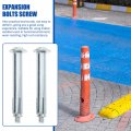 Villcase Speeds Bumps Screws Ground Stainless Steel Bolts Expansion Screw Fastener Bolt Spikes Anchors For Asphalt Feet 10pcs
