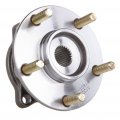 Premium 512291 Rear Wheel Bearing And Hub Assembly Fit 5 Bolts For Mitsubishi Endeavor 2004-2008 Awd Only 2010-2011