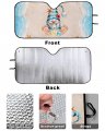Beach Gnomes Windshield Sun Shade For Car Truck Suv Outdoor Funny Front Windowshade Auto Sun Visor Heat Protection Sunscreen