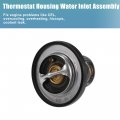 Uxcell No 52028898ae 52028898ai Car Engine Coolant Thermostat Housing Assembly For Dodge Ram 3500 2003-2009