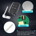 Kobjxf18a 315mhz Replacement Keyless Entry Remote Smart Key Fob For Land Rover Range Discovery Sport Evoque 2018-2023 