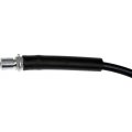 Brake Hydraulic Hose For Ford Police Responder Hybrid 2019 Flexible With Treated Steel Fittings Black 10mm Thread Alx Pau Db 