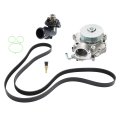 Water Pump Thermostat Sensor Belt Kit For Grand Cherokee Wk 3 0l Diesel 2014 2020 Replacement 68211202ab 68211202aa 068211202ab 
