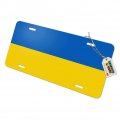 Graphics More Ukraine Country Flag Novelty Metal Vanity Tag License Plate