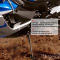 Motorcycle Side Stand Enlarger Fit For 2023 Gsxr600 750 Gsx-r600 Gsx-r750 2011-2023 Kickstand Shoes Extension Plate Black
