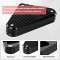 Motorcycle Side Stand Enlarger Fit For 2023 Gsxr600 750 Gsx-r600 Gsx-r750 2011-2023 Kickstand Shoes Extension Plate Black