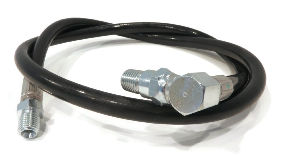 Snowplow Pressure Hoses And Quick Couplers For Meyer 21856 Pack Of 2 45 In Length 1 4 Thread Coupler Size 2750 Psi Max