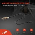 A-premium O2 Oxygen Sensor Compatible With Volkswagen Passat 2006-2008 Cc 2009-2010 Audi Q7 2007-2010 A8 Quattro 2011 2-pc Set