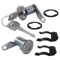 Door Lock Cylinder Set W Keys Switch Kit Fit For Ford F350 Xl Cab Chassis 2-door 5 8l 5753cc 351cu In V8 Gas Ohv Naturally 