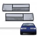 G-plus Taillight Taillamp Smoky Lens Left Right Pair Set Compatible With Ford Mustang 1987-1993 E7zz13405a E7zz13404a Fo2800168