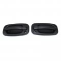 Front Textured Black Exterior Door Handle Set Fit For Silverado Sierra 1999-2007 19356468 19356471 
