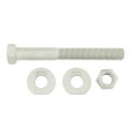Alignment Cam Bolt Set For 1998 2004 Mercedes Benz Slk230 Camber Caster Adjustment Hexagonal Head Silver 4 7 In Length 