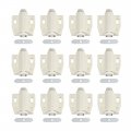 Touch Catch Magnetic Press Latch For Cabinet Door Cupboard White 12pcs 