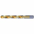 Alfa Tools J160141tn Number 41 High-speed Steel Titanium Nitride Coated Jobber Drill 12 Pack 
