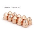 Pk 20 Pt-32 Plasma Electrode Tip 1 4mm 0 055 Nozzle For Torch Consumables Kit