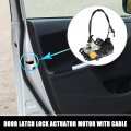 Uxcell Front Left Side Power Door Lock Actuator Motor With Cable For Chevrolet Cobalt 2005-2010 Pontiac G5 2007-2010