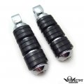 Smt- Mt120 Pa003 Chrome Front Footpeg Compatible With Yamaha V-star 1000 650 Royal Star V-max Virago Stryker B07r6p2h55