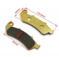 Httmt Disc Brake Pad Set Compatible With Motorcycle