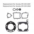 Gxywady Motorcycle Top End Gasket Kit Engine Replacement For Honda Cr125r 2001 2002
