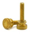 Knurled Head Thumb Screws Solid Brass Machine 8-32 X 3 8 Qty 25 