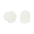M8x1 25 Acorn Cap Nuts 25pcs Nylon Dome Head Nut Hardware For Bolt Cover White 