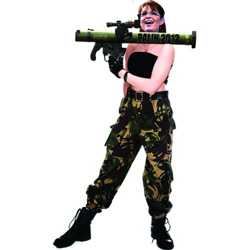 H10506 Sarah Palin Rpg Cardboard Cutout Standup