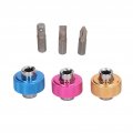 Short Screwdriver Steel 3pcs Cross Flat Head Screwdrivers Universal For Repairing Maintenance