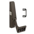 C R Laurence 311095plc313 Crl Dark Bronze Jackson 10 Series Left Hand Reverse Bevel Paddle Rim Panic Exit Device 
